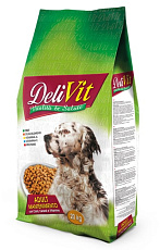 Pet360 Delivit Mantenence для собак (Мясо, злаки)